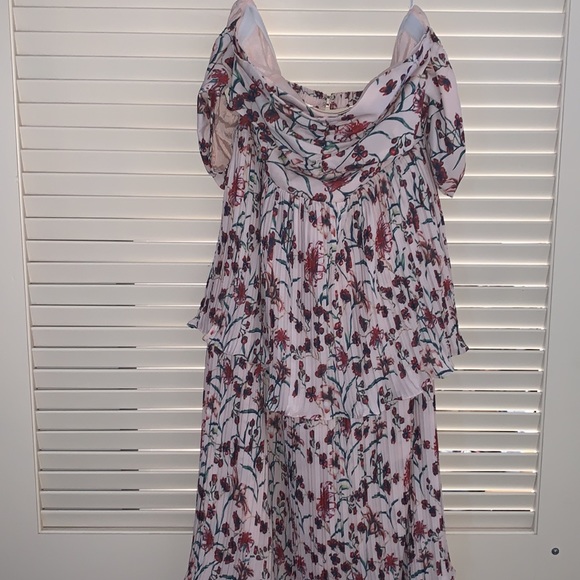 Shopbop O.P.T. Petal Maxi Dress / Red Floral - Picture 7 of 10